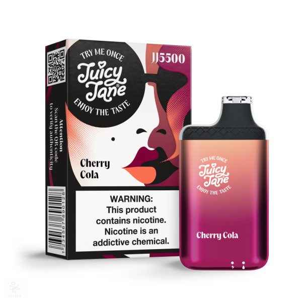 JUICY JANE 5500 CHERRY COLA 5% RECHARGEABLE