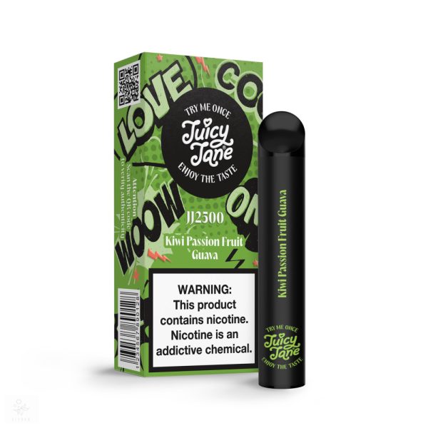 JUICY JANE 2500 KIWI PASSION FRUIT GUAVA 2%