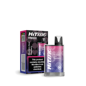 HITME HM600 BLUEBERRY SOUR RASPBERRY 5% RECHARGEABLE