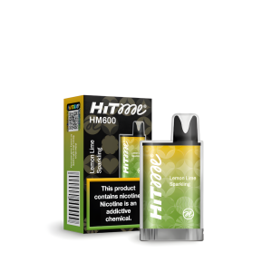 HITME HM600 LEMON LIME SPARKLING 5% RECHARGEABLE