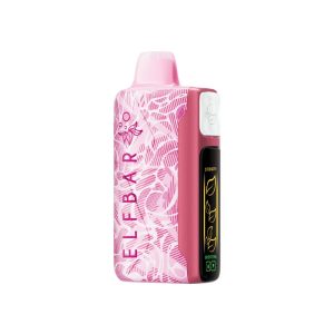 ELF BAR NICOTINE KING RED RASPBERRY STRAWBERRY RECHARGEABLE