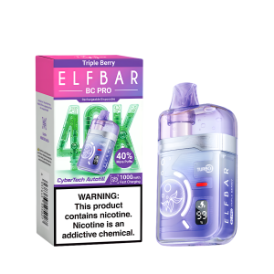 ELF BAR BC40000 PRO TRIPLE BERRY 5% RECHARGEABLE